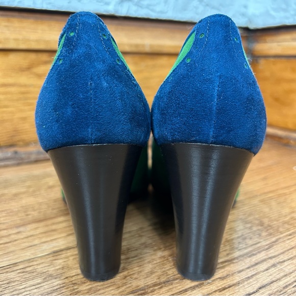 J. Crew | Leather Open Toe Platform Heels - Picture 6 of 14